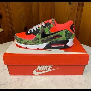 Nike Airmax 90 Duck Camo Red